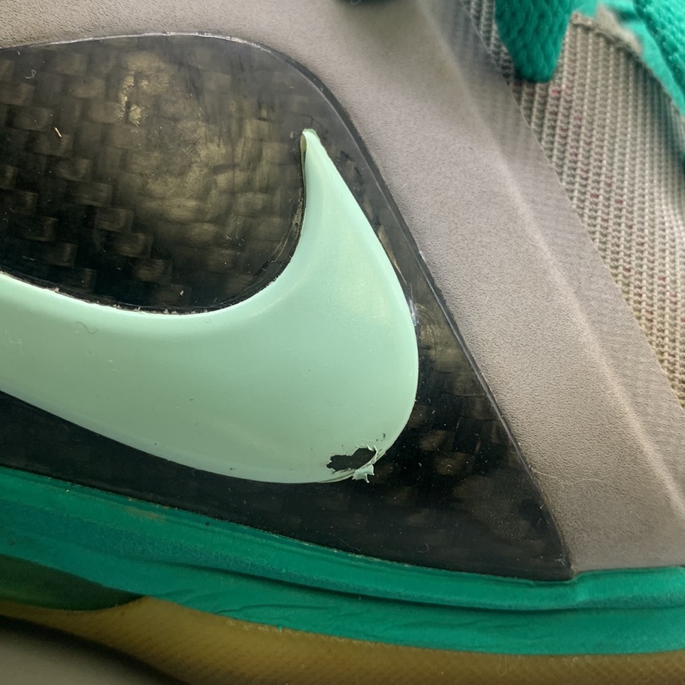 Nike LeBron 9 P.S. Elite 'South Beach' 2012 Mens Size 8 - Picture 8 of 8